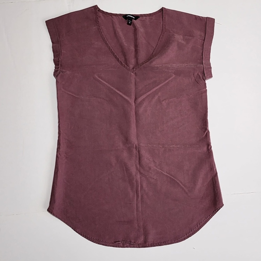 Express V -Neck Gramercy Tee Womens Size- XS